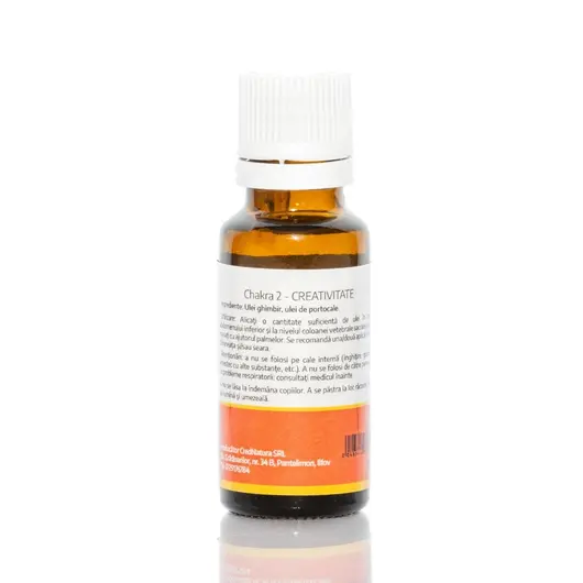 Ulei esential aromaterapie Chakra 2* Creativitate, 20 ml, imagine 2