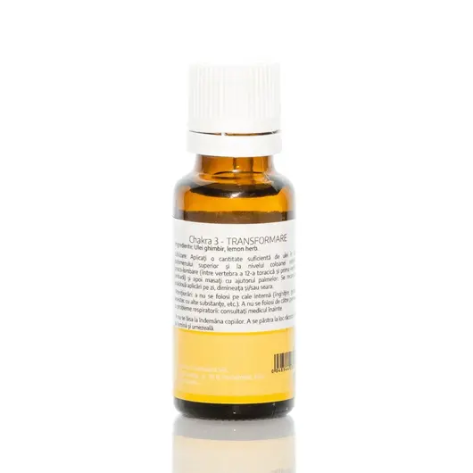 Ulei esential aromaterapie Chakra 3* Transformare, 20 ml, imagine 2