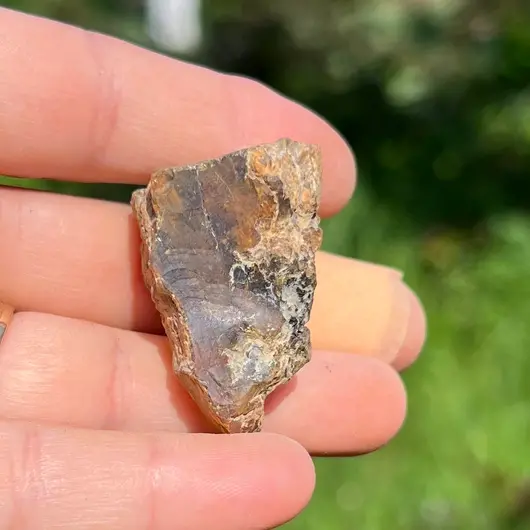 Chihlimbar din Indonezia, cristal natural unicat, A19, imagine 2