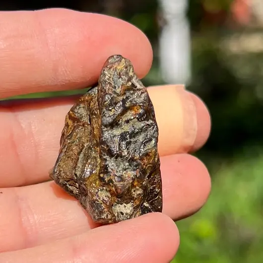 Chihlimbar din Indonezia, cristal natural unicat, A42, imagine 2