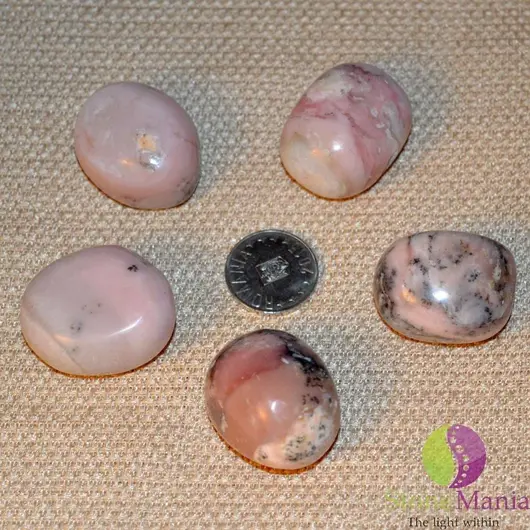 Opal roz rulat 30mm