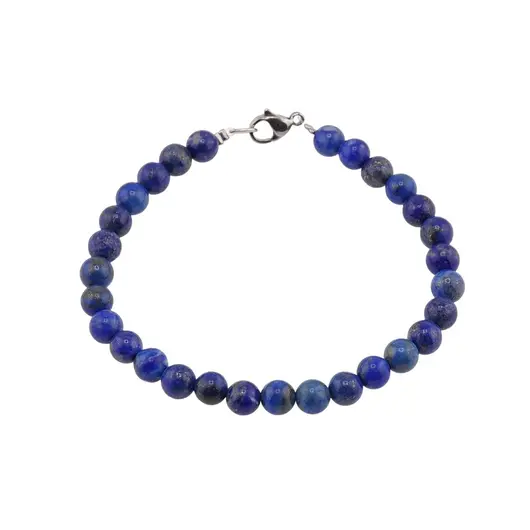 Bratara lapis lazuli A+ sfere 6mm