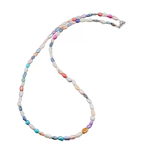 Colier Perle de cultura colorate lunguiete 3-5mm