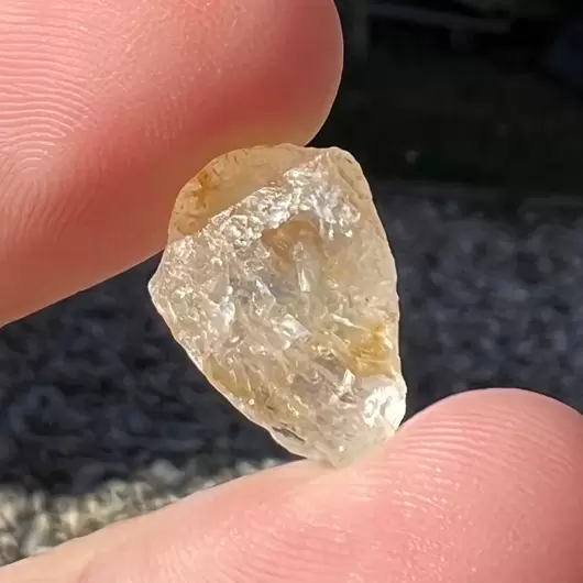 Fenacit nigerian autentic, cristal natural unicat, A12