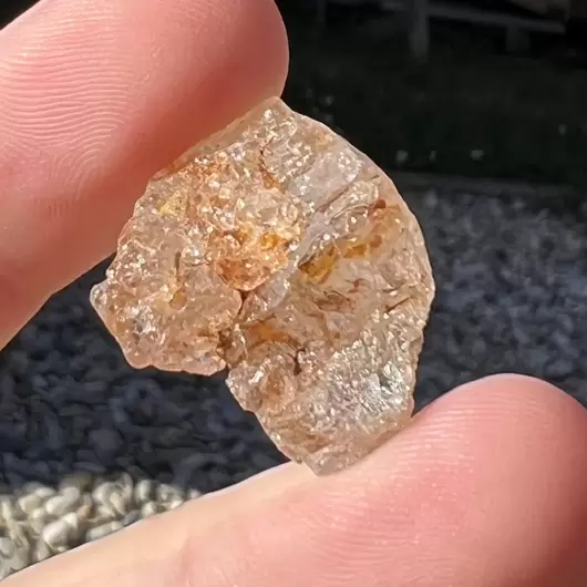 Fenacit nigerian autentic, cristal natural unicat, A23