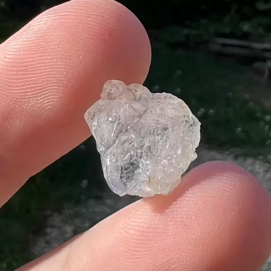 Fenacit nigerian autentic, cristal natural unicat, A89