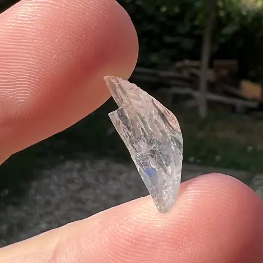 Fenacit nigerian autentic, cristal natural unicat, A96