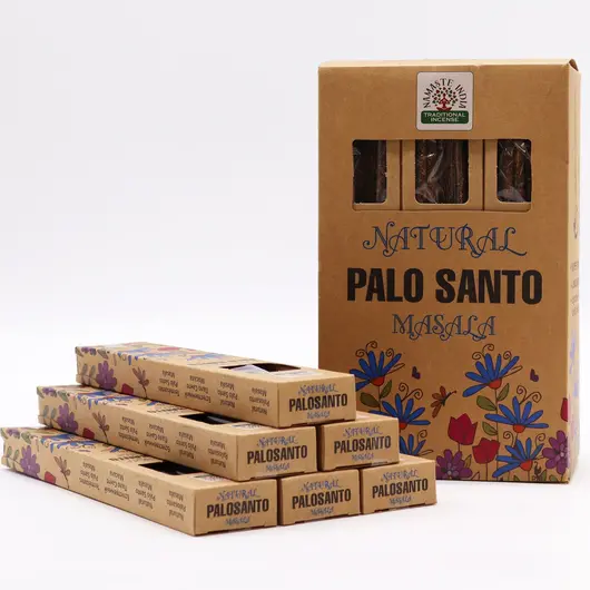 Betisoare parfumate Namaste India Natural Masala - Palo Santo, imagine 3