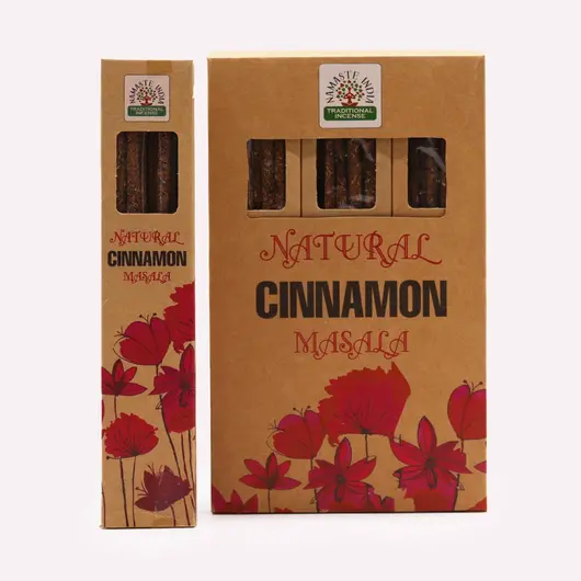 Betisoare parfumate Namaste India Natural Masala - Scortisoara, imagine 2