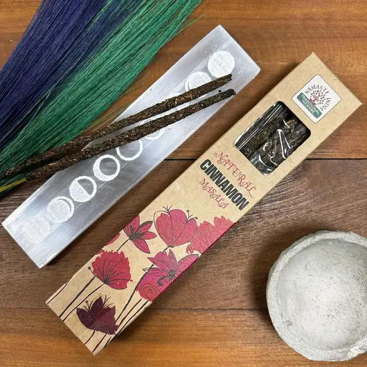 Betisoare parfumate Namaste India Natural Masala - Scortisoara, imagine 5