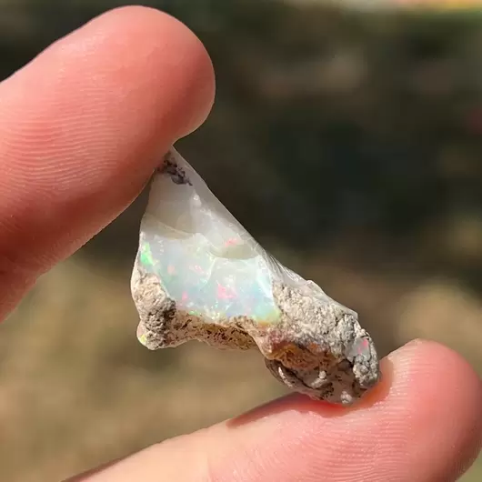 Opal de foc AAA, cristal natural unicat, A33