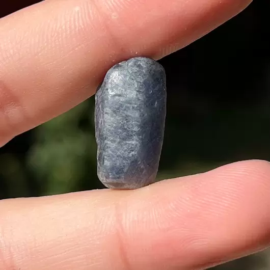 Safir albastru, cristal natural unicat, C27