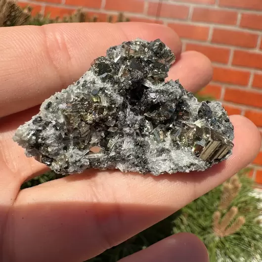 Floare de mina pentru colectie, cristal natural unicat, C133 (lot 2)