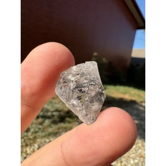 Diamant Herkimer, cristal natural unicat, B48