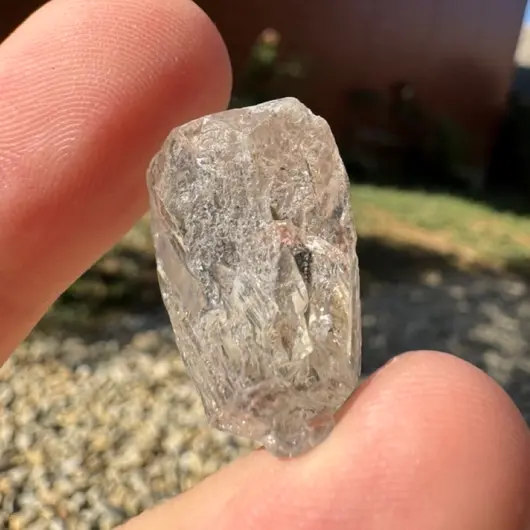 Diamant Herkimer, cristal natural unicat, B30, imagine 2