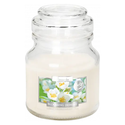 Lumanare parfumata Bispol borcan cu capac - Blooming Jasmine