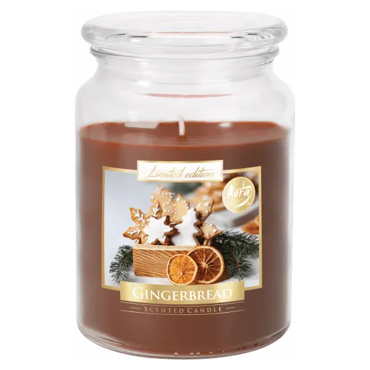 Lumanare parfumata Bispol borcan Limited edition - Gingerbread
