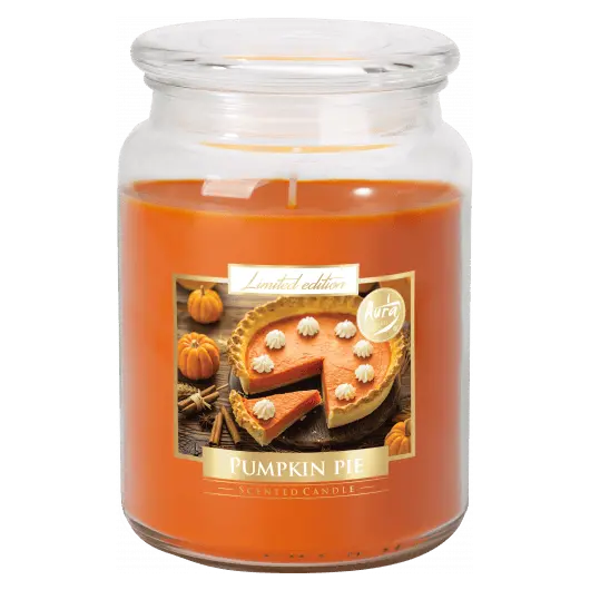 Lumanare parfumata Bispol borcan Limited edition - Pumpkin Pie