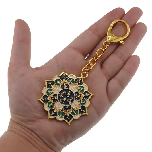 Amuleta Feng Shui de protectie cu silaba HUM, 2024, imagine 3