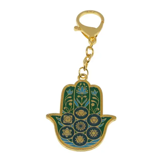 Amuleta Feng Shui pentru forta vitala cu Mana lui Hamsa, 2024, imagine 3