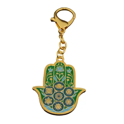 Amuleta Feng Shui pentru forta vitala cu Mana lui Hamsa, 2024
