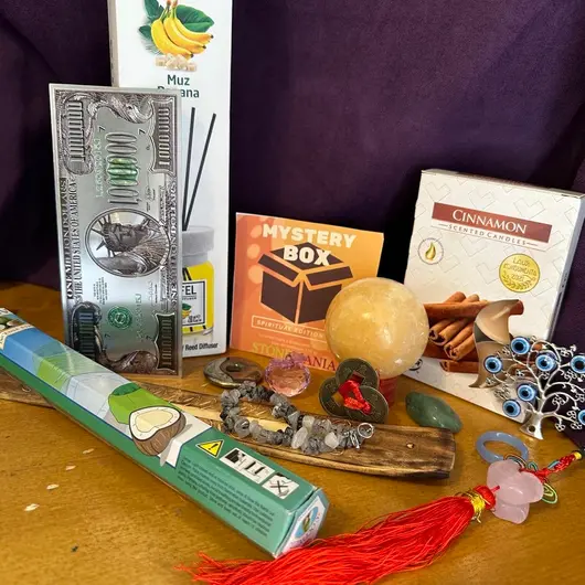 Mystery Box - Spiritual Edition 99 (cutie misterioasa cu produse spirituale surpriza), Alege valoarea: Spiritual edition 99, imagine 4
