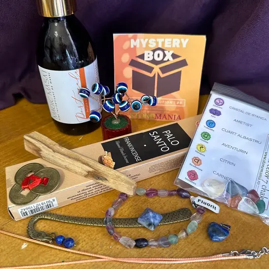 Mystery Box - Spiritual Edition 99 (cutie misterioasa cu produse spirituale surpriza), Alege valoarea: Spiritual edition 99, imagine 7