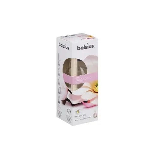 Odorizant Difuzor cu betisoare pentru casa True Bolsius - Magnolie, 45ml