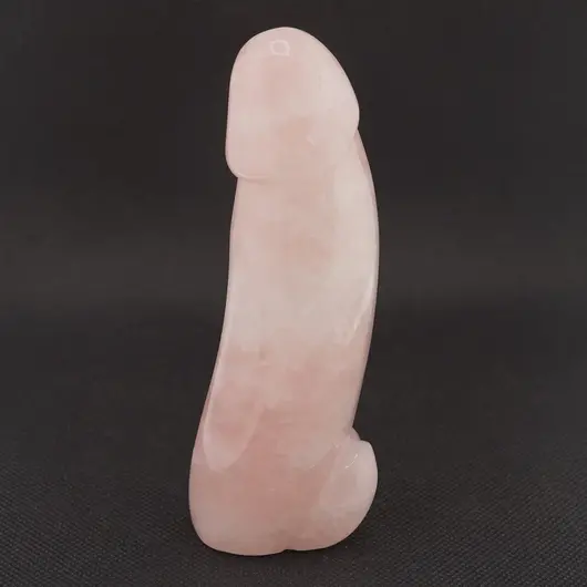 Statueta falus Cuart roz - 12cm, C5