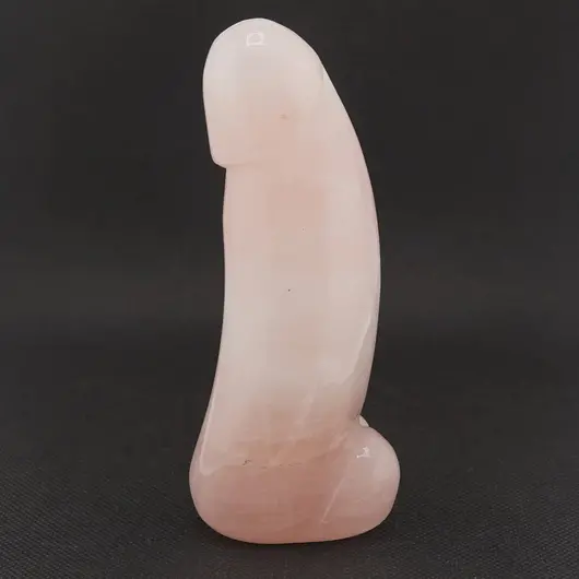 Statueta falus Cuart roz - 13cm, C11