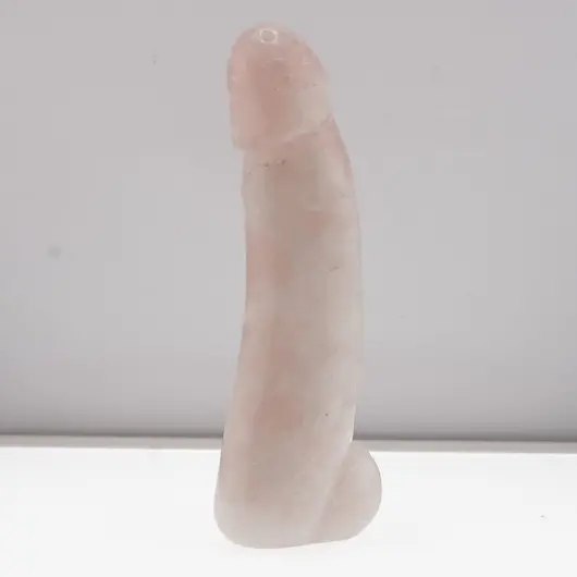 Statueta falus Cuart roz - 17cm, C3
