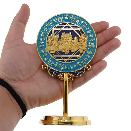 Statueta Oglinda cu cei trei gardieni celesti, 2024, imagine 4