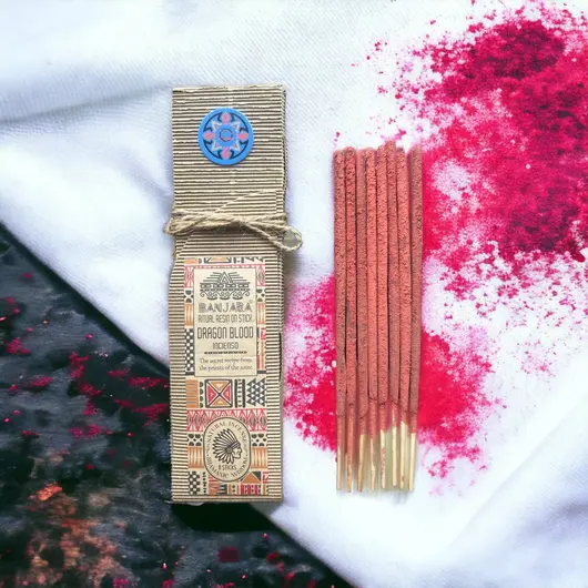 Betisoare din Rasina Banjara pentru Ritual - Sange de Dragon, 8 buc