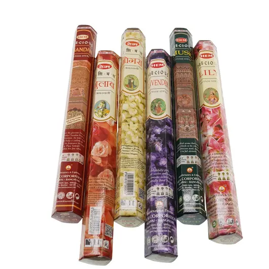 Betisoare parfumate Hem Collection, 6 pachete, imagine 3