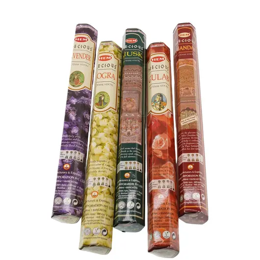 Betisoare parfumate Hem Precious Five, 5 pachete, imagine 3