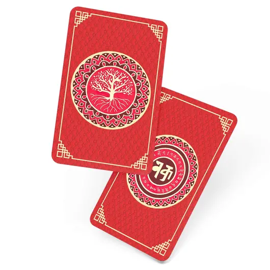 Card Feng Shui din plastic esenta spirituala si vitala 2024, imagine 3