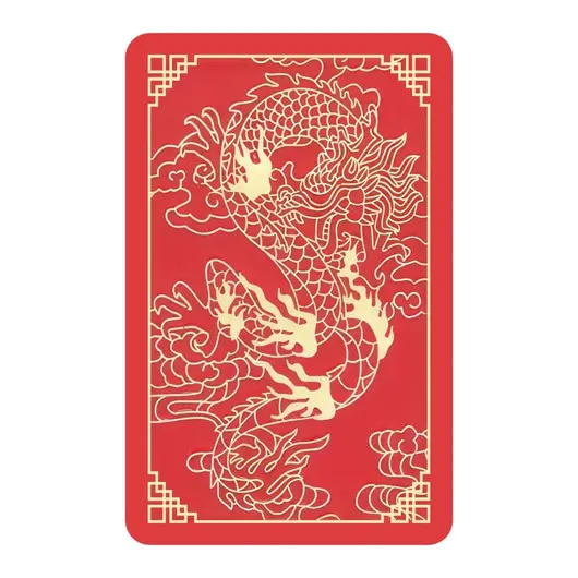 Card Feng Shui din plastic Steagul Victoriei 2024