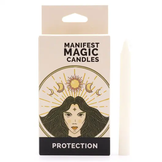 Lumanari Magice Ezoterice - Ivory, 12buc