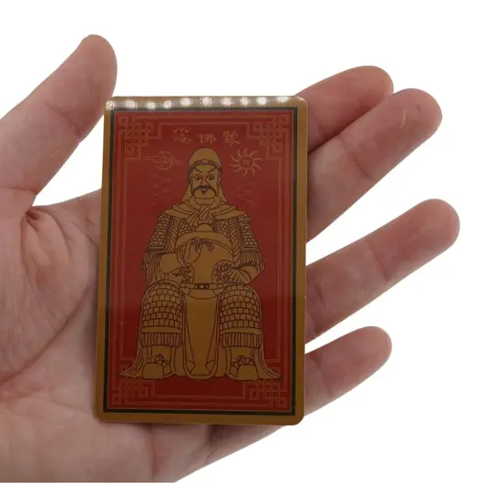 Card Feng Shui din plastic Tai Sui pentru protectie 2024, v3, imagine 3