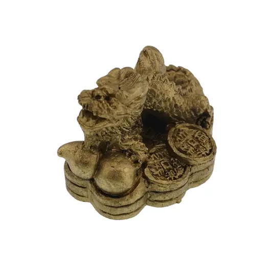 Set 6 Statuete Feng Shui Dragoni din rasina - 3-5cm, imagine 4