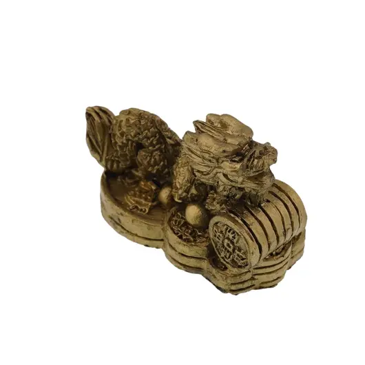 Set 6 Statuete Feng Shui Dragoni din rasina - 3-5cm, imagine 6