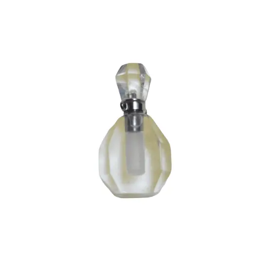Pandantiv cristal natural Cristal de stanca sticluta model 3 cu agatatoare argintie, 3,6cm