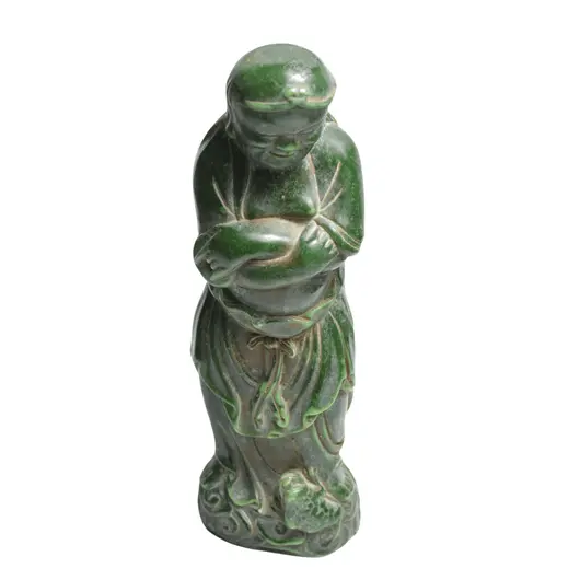 Statueta Feng Shui din Jad din jad figurina antica, 25cm, imagine 2