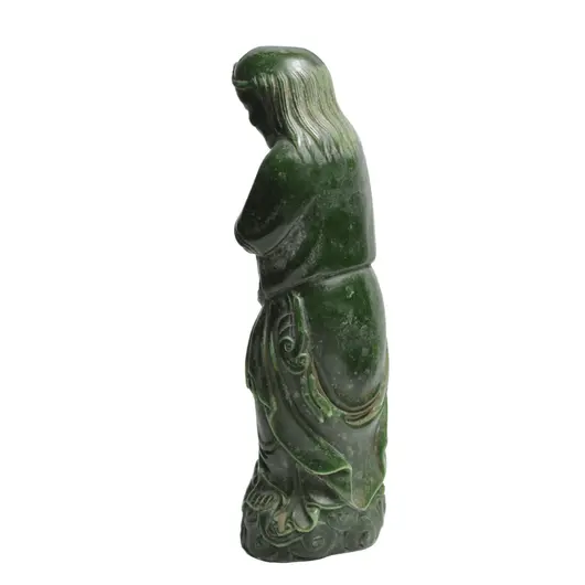 Statueta Feng Shui din Jad din jad figurina antica, 25cm, imagine 4