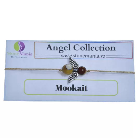 Bratara Therapy Angel Collection Mookait, 7-8mm