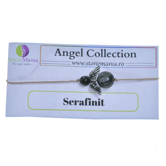 Bratara Therapy Angel Collection Serafinit 6-10mm