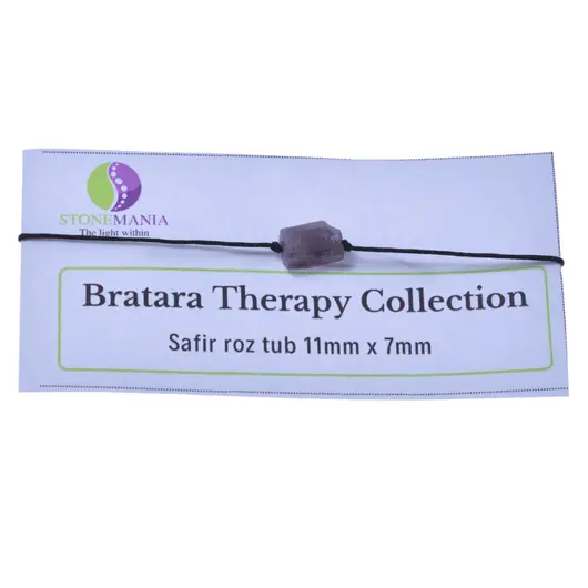 Bratara Therapy Collection Kunzit tub 11mm x 7mm