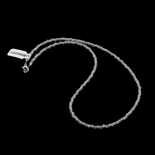 Colier cristale naturale Labradorit sfere, 3mm, imagine 2