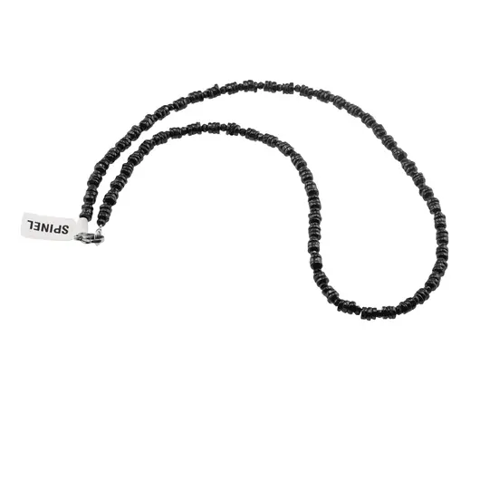 Colier Spinel discuri 4-5mm si discuri fatetate 3mm