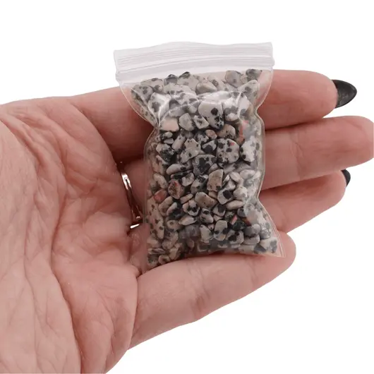 Spartura Jasp Dalmatian pietre chips 25g, imagine 3
